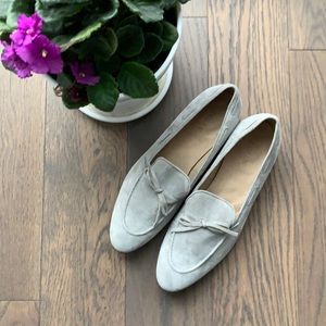 JCrew- Italian suede loafers- worn once-10.5 us